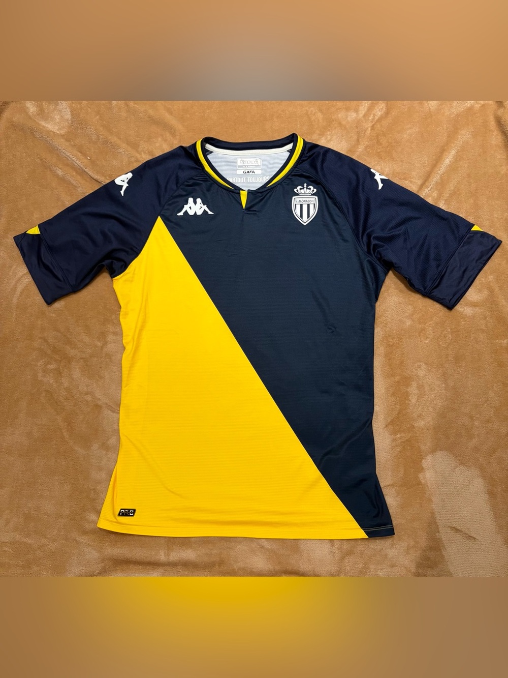 2020/21 Monaco Away Authentic Player Version Tchouameni #8